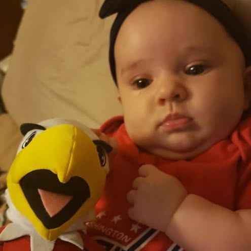 Baby Graycie with Caps plush